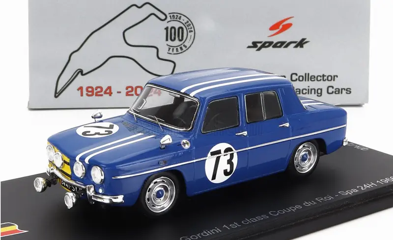 1:43 1966 Spa 24H -- #73 Renault 8 Gordini -- Spark 100 Years Of Spa 24H 1