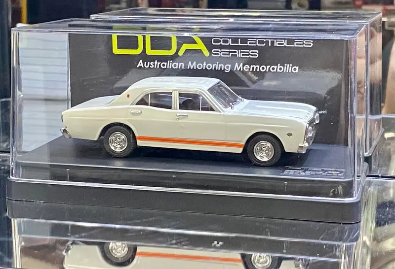 1:43 1967 Ford Falcon Xr Gt -- Avis White -- Dda Collectibles 1