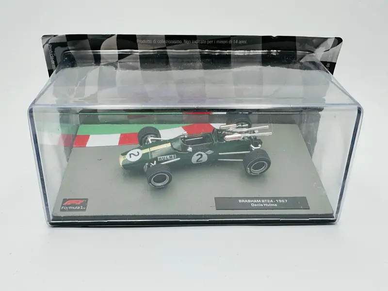1:43 1967 World Champion --  Denis Hulme -- Brabham Bt24 -- Atlas F1 1