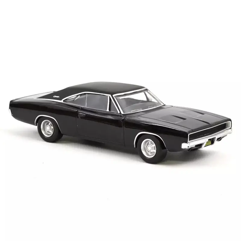 1:43 1968 Dodge Charger -- Black -- Norev 1