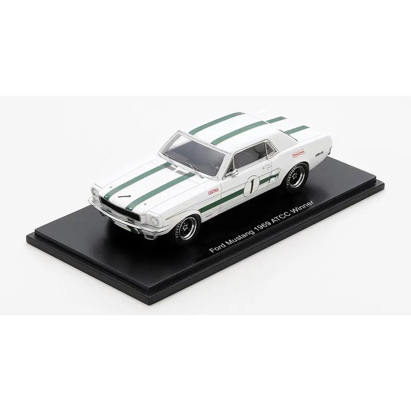 1:43 1969 Atcc Winner -- Ian "Pete" Geoghegan -- Ford Mustang -- Biante 1