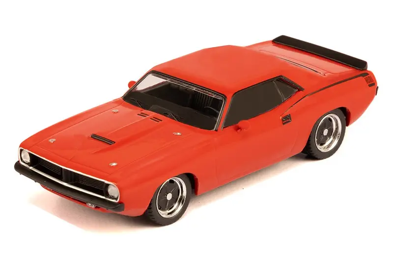 1:43 1970 Plymouth Barracuda -- Red -- Ixo Models 1