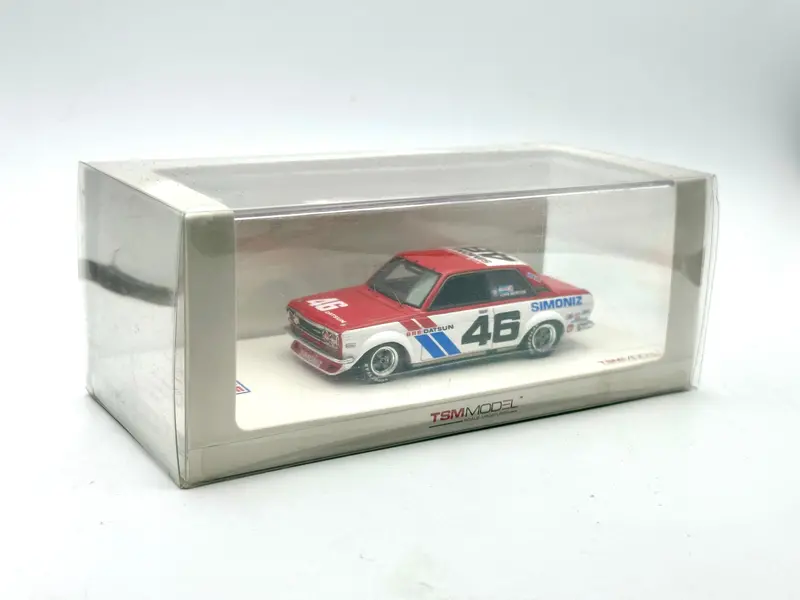 1:43 1972 Datsun 510 -- #46 Scaa Trans Am 2.5 Champion Bre -- Tsm-Model 1