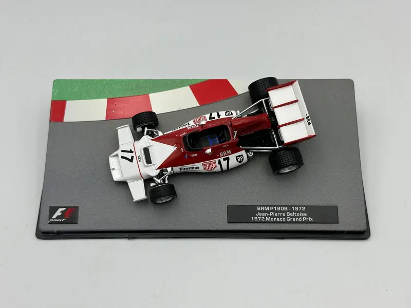 1:43 1972 Jean-Pierre Beltoise -- Monaco Gp -- Brm P160b -- Atlas F1 2