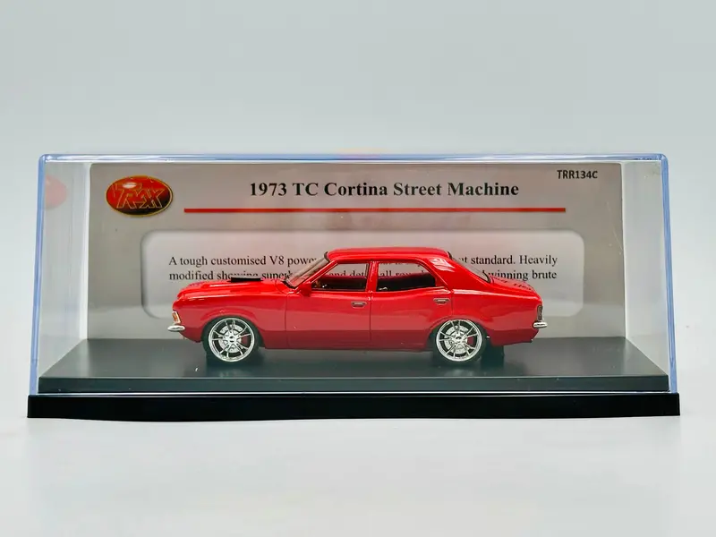 1:43 1973 Ford Tc Cortina -- Red -- Trax Trr134c 1