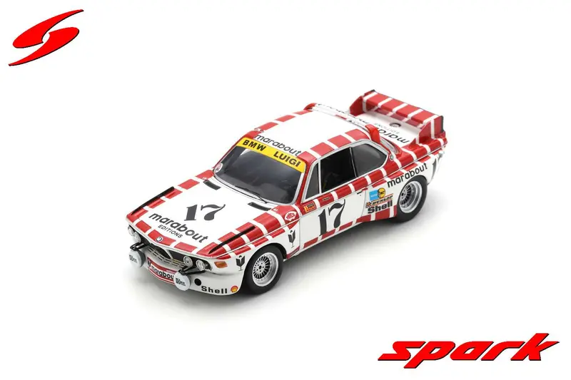 1:43 1973 Spa 24H -- #17 Bmw 3.0 Csl -- Spark 100 Years Of Spa 24H 1
