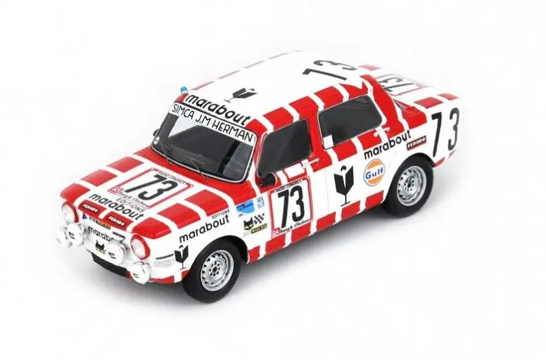 1:43 1974 Spa 24H -- #73 Simca 1000 Rallye 2 -- Spark 100 Years Of Spa 24H 1