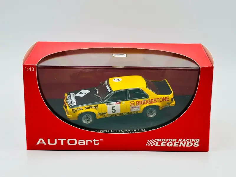1:43 1975 Bathurst Winner - Peter Brock - Holden Lh Torana L34 -- Biante/Autoart 1