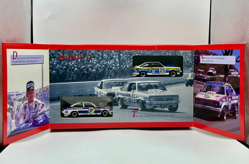 1:43 1977 Bathurst Twin Pack -- #17 & #25 Brock -- Holden Lx Torana A9x -- Trax 1