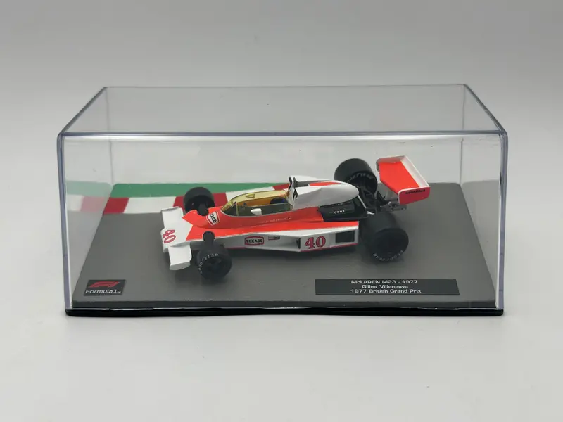 1:43 1977 Gilles Villeneuve -- British Gp -- Mclaren M23 -- Atlas F1 1