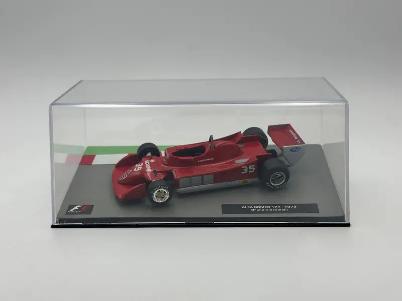 1:43 1979 Bruno Giacomelli -- Alfa Romeo 177 -- Atlas F1 1