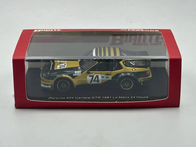 1:43 1981 Le Mans 24 Hour -- Brock/Bond/Richards -- Porsche 924 -- Biante/Spark 1