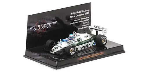 1:43 1982 Keke Rosberg -- World Champion -- Williams Fw08 -- Minichamps F1 1