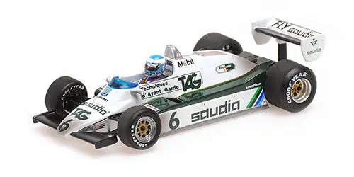 1:43 1982 Keke Rosberg -- World Champion -- Williams Fw08 -- Minichamps F1 2