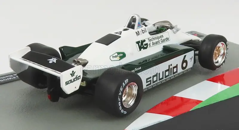 1:43 1982 World Champion -- Keke Rosberg -- Williams Fw08 -- Atlas F1 2