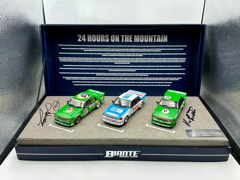 1:43 1983 Bathurst 1000 "Last 24 Hours" Triple Set -- Ford Xe Falcon -- Biante 1