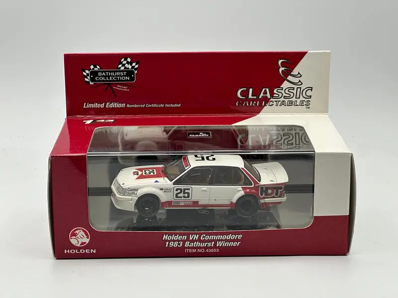 1:43 1983 Bathurst Winner - #25 Peter Brock/Larry Perkins - Classic Carlectables 1