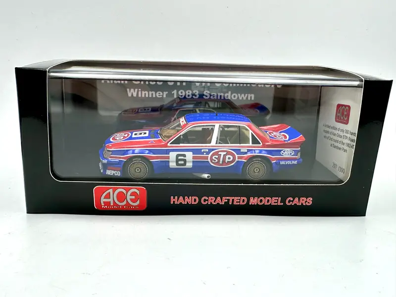 1:43 1983 Sandown Winner -- Allan Grice -- Stp Holden Vh Commodore -- Ace 1
