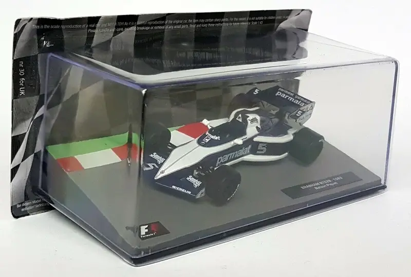 1:43 1983 World Champion -- Nelson Piquet -- Brabham Bt52b -- Atlas F1 1