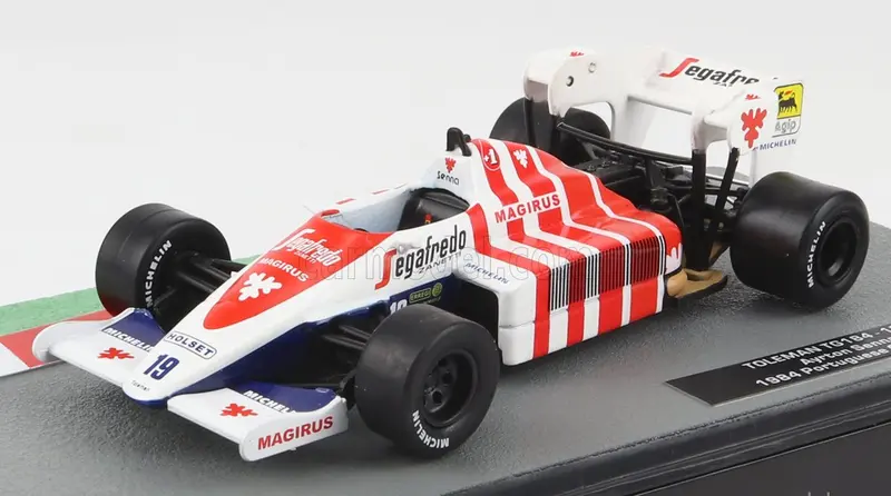 1:43 1984 Ayrton Senna -- Portugese Gp -- Toleman Tg184 Hart -- Atlas F1 1
