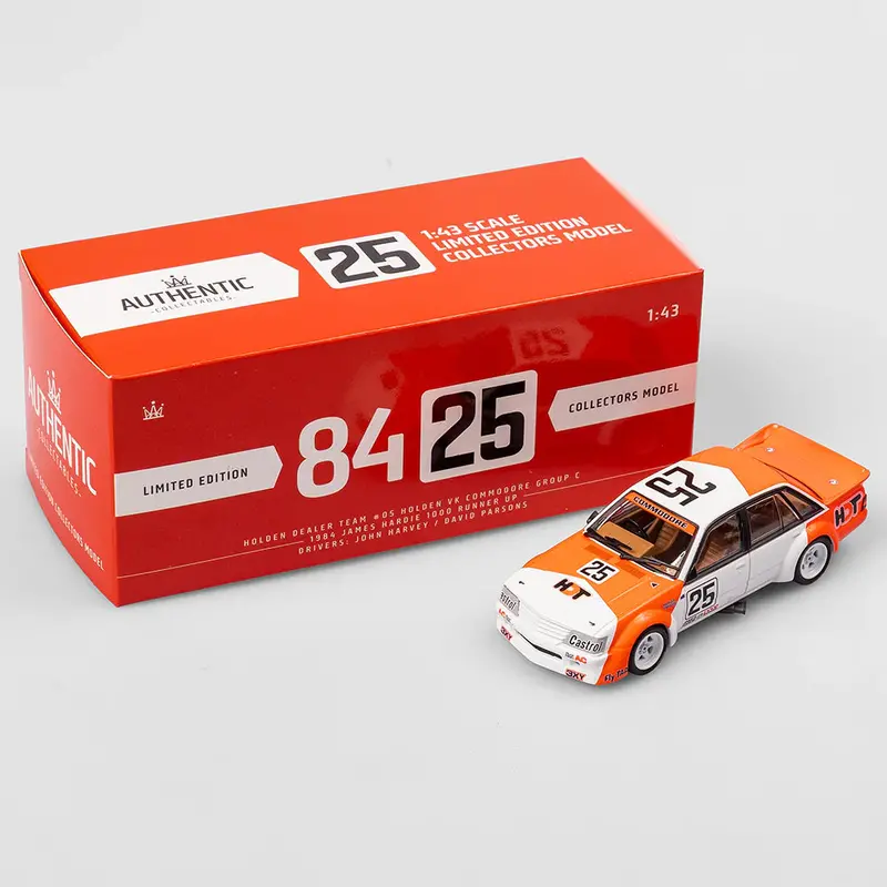 1:43 1984 Bathurst Runner-Up - #25 Holden Vk Commodore -- Authentic Collectables 1