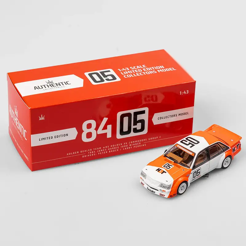 1:43 1984 Bathurst Winner -- #05 Peter Brock Holden Vk Commodore -- Authentic 1