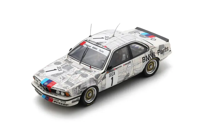 1:43 1984 Spa 24H -- Quester / Stuck / Weaver -- #1 Bmw 635 Csi -- Spark 1