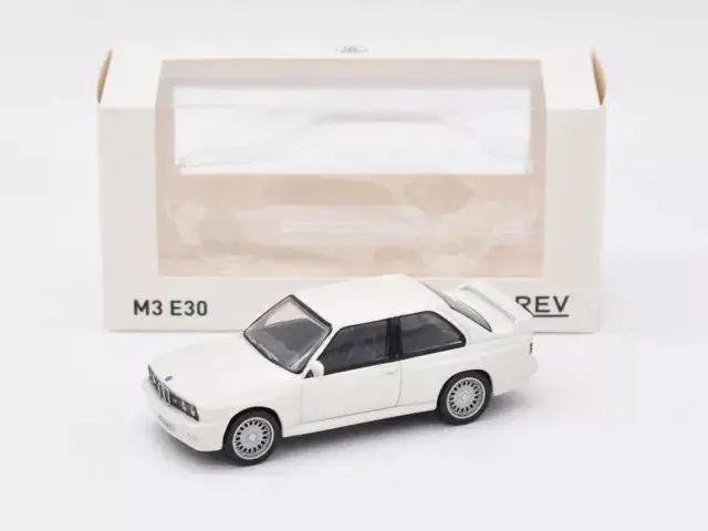1:43 1986 Bmw E30 M3 -- White -- Norev 1