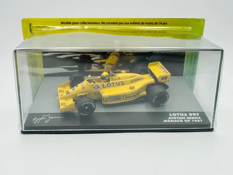 1:43 1987 Ayrton Senna -- Monaco Gp -- Lotus 99T -- Atlas F1 1