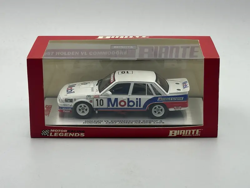 1:43 1987 Bathurst Winner Peter Brock -- #10 Holden Vl Commodore -- Biante 1