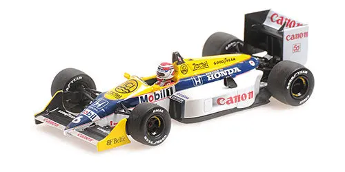 1:43 1987 Nelson Piquet -- World Champion -- Williams Fw11b -- Minichamps F1 1