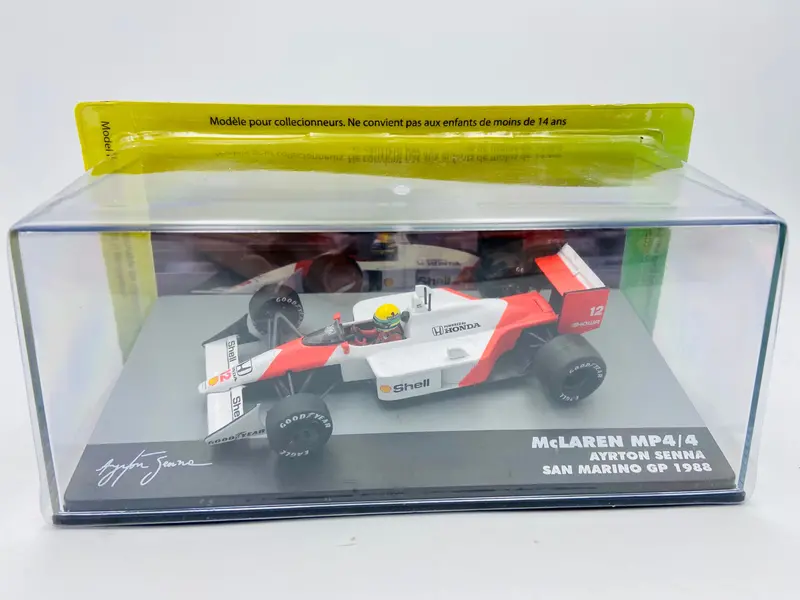 1:43 1988 Ayrton Senna -- San Marino Gp -- Mclaren Mp4/4 -- Atlas F1 1
