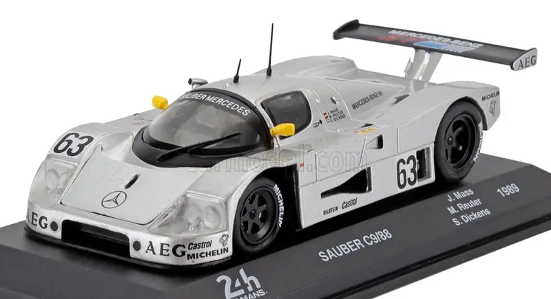 1:43 1989 Le Mans 24 Hour Winner -- #63 Mercedes-Sauber C9 -- Atlas 1