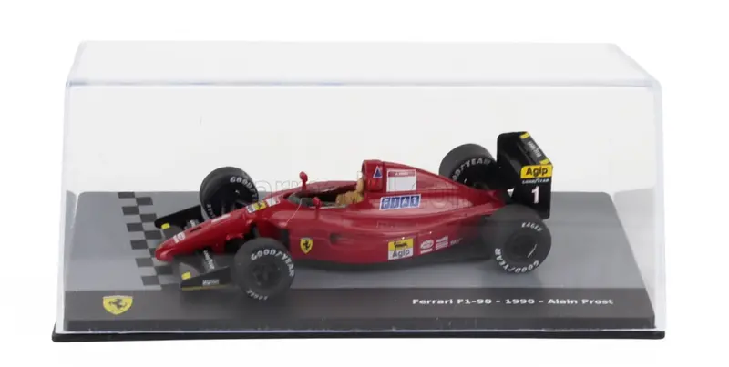 1:43 1990 Alain Prost -- #1 Ferrari F1-90 -- Atlas/Edicola F1 1
