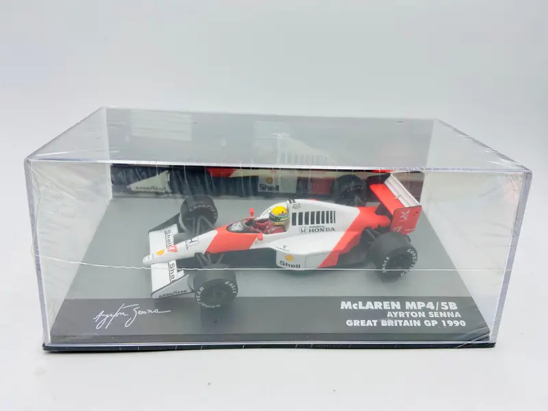 1:43 1990 Ayrton Senna -- Great Britain Gp -- Mclaren Mp4/5B -- Atlas F1 1