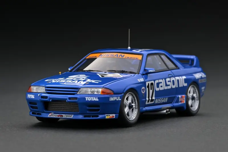 1:43 1991 Jtcc Nissan Skyline R32 Gtr -- Calsonic -- Ignition Model Ig2979 1