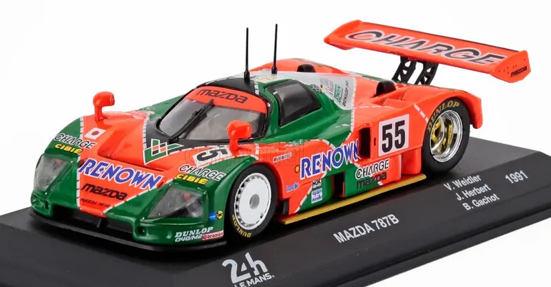 1:43 1991 Le Mans 24 Hour Winner -- #55 Mazda 787B -- Atlas 1