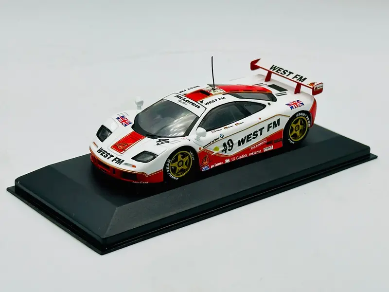 1:43 1995 Le Mans 24H -- Nielsen/Bscher/Mass -- #43 Mclaren F1 Gtr -- Minichamps 1