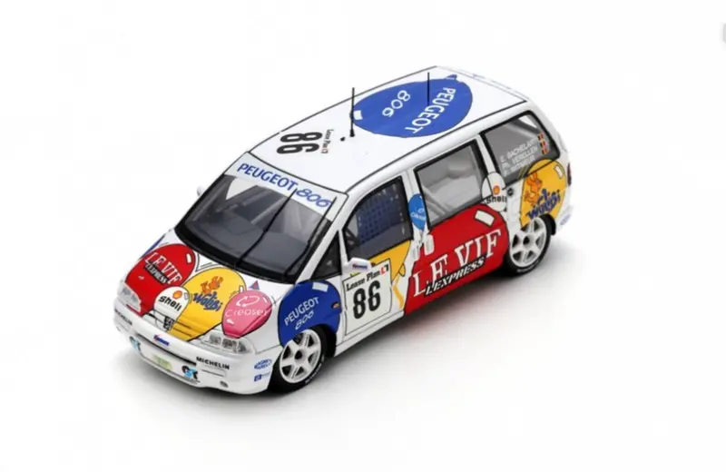 1:43 1995 Spa 24H -- #86 Peugeot 806 -- Spark 100 Years Of Spa 24H 1