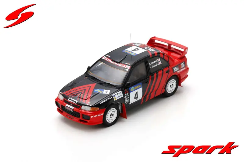 1:43 1997 Rally China -- #4 Advan Mitsubishi Lancer Evolution Iii -- Spark 1