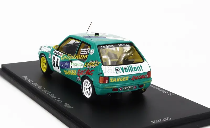1:43 1997 Spa 24H -- #64 Peugeot 205 Gti -- Spark 100 Years Of Spa 24H 2