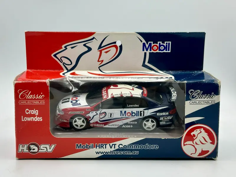 1:43 1999 Craig Lowndes -- #1 Hrt -- Holden Vt Commodore -- Classic Carlectables 1