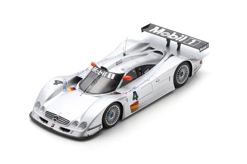 1:43 1999 Le Mans 24Hr -- Webber/Gounon/Tiemann -- #4 Mercedes Clr Amg -- Spark 1