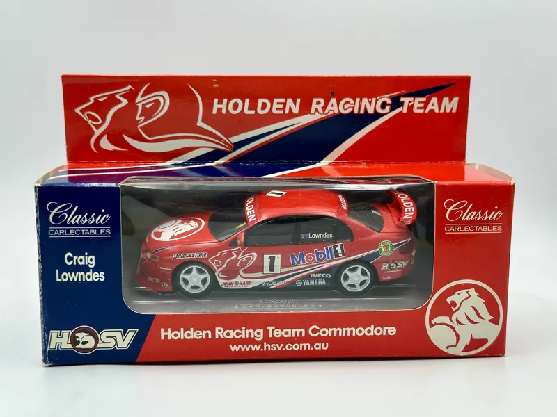 1:43 2000 Craig Lowndes -- #1 Hrt -- Holden Vt Commodore -- Classic Carlectables 1