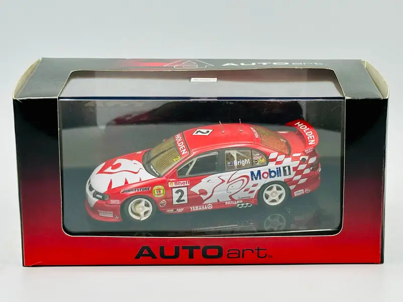 1:43 2001 Jason Bright -- #2 Holden Vx Commodore -- Biante/Autoart 1