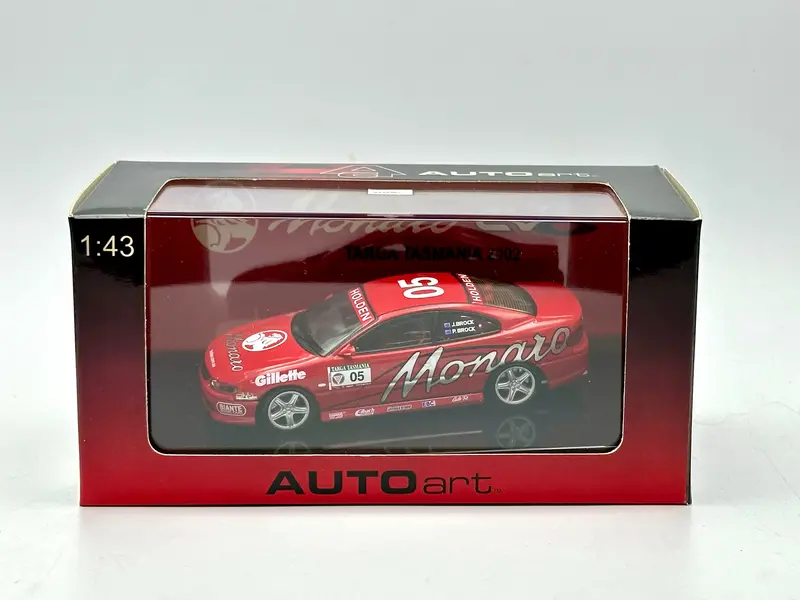 1:43 2002 Peter Brock Targa Tasmania -- Holden Monaro -- Biante/Autoart 1