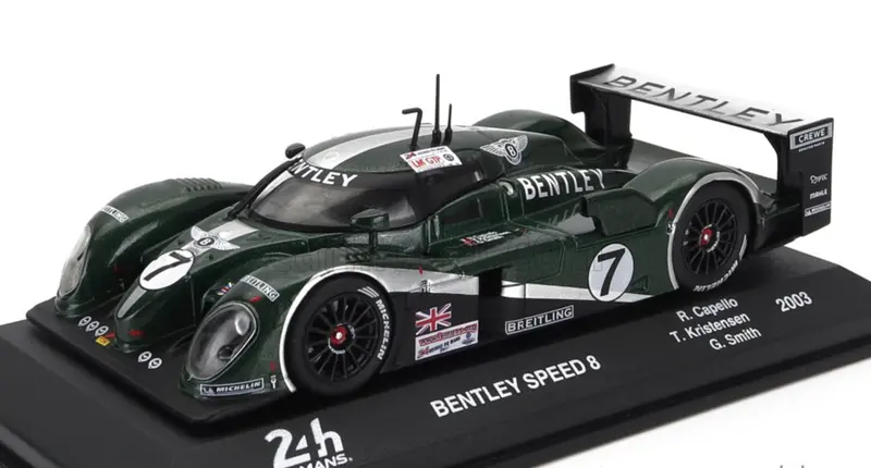 1:43 2003 Le Mans 24 Hour Winner -- #7 Bentley Speed 8 -- Atlas 1