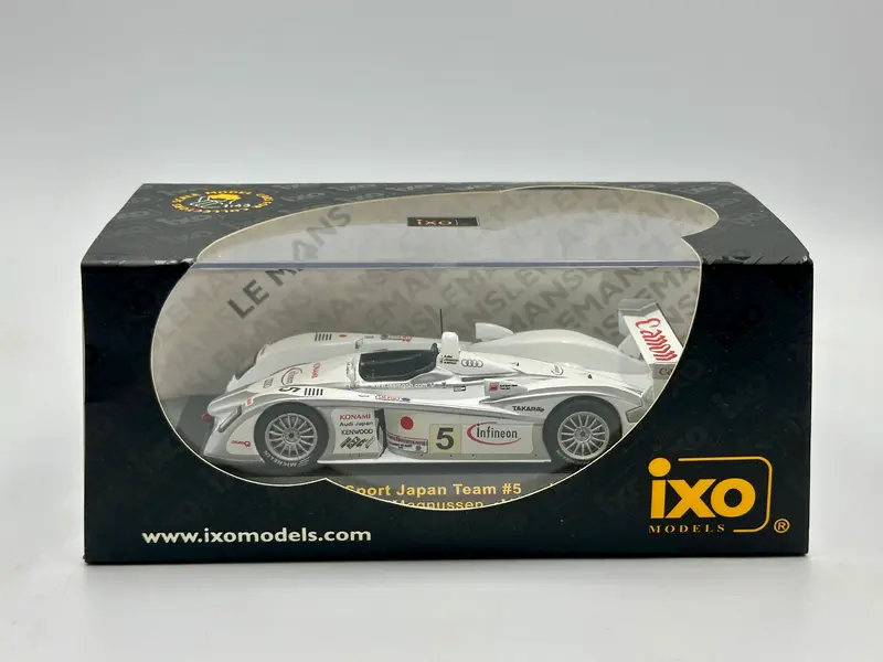 1:43 2003 Le Mans -- #5 Audi R8 -- Audi Sport Japan Team -- Ixo Models 1