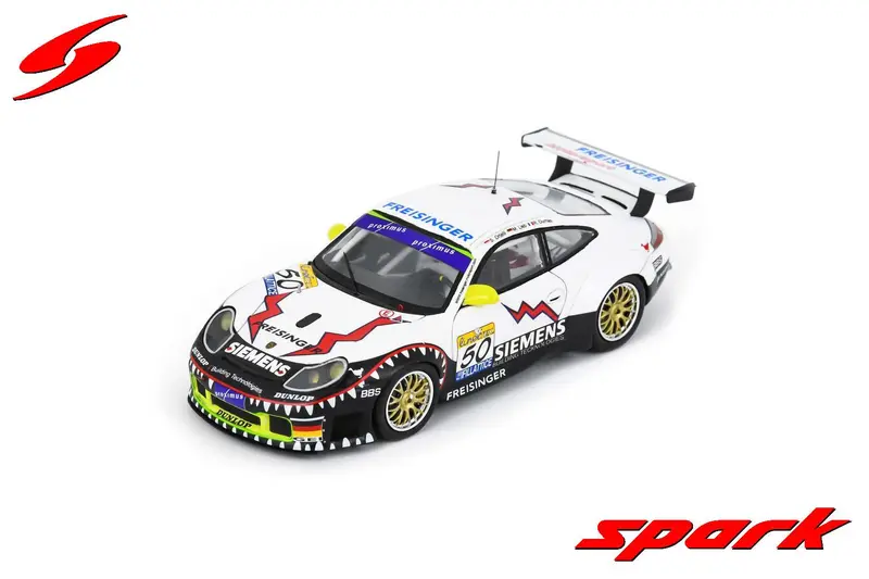 1:43 2003 Spa 24H Winner -- #50 Porsche 911 Gt3-Rs -- Spark 1