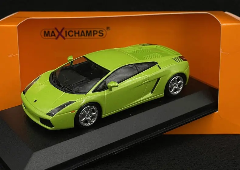 1:43 2004 Lamborghini Gallardo -- Green Metallic -- Minichamps 1